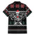 Live To Ride Motorbike Skeleton Family Matching Off The Shoulder Long Sleeve Dress and Hawaiian Shirt Biker Skull Christmas DT04 - Wonder Print Shop