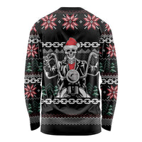 Live To Ride Motorbike Skeleton Long Sleeve Shirt Biker Skull Christmas DT04 - Wonder Print Shop