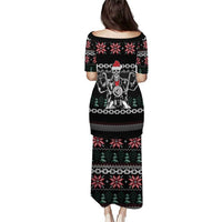 Live To Ride Motorbike Skeleton Puletasi Biker Skull Christmas DT04 - Wonder Print Shop