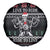 Live To Ride Motorbike Skeleton Spare Tire Cover Biker Skull Christmas DT04 - Wonder Print Shop