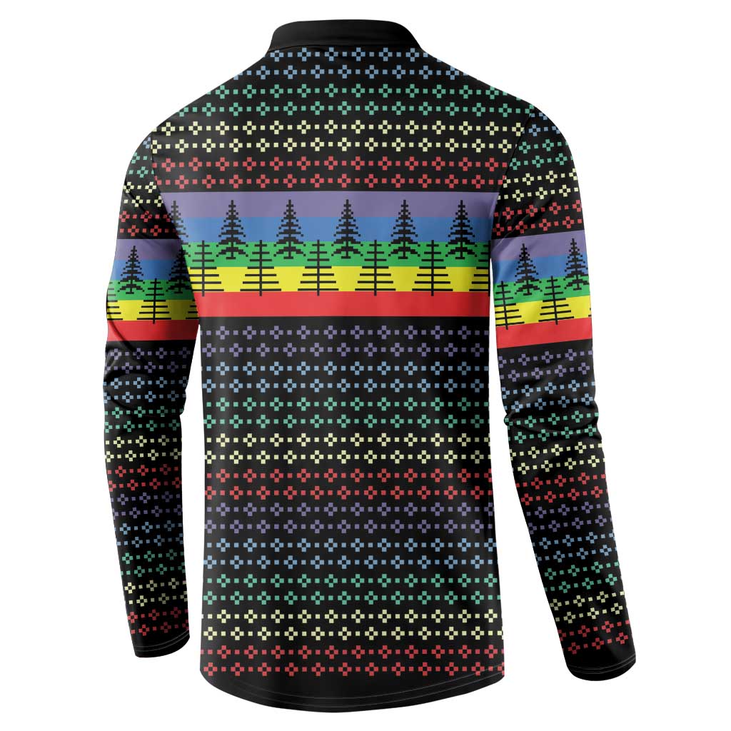 LGBT Not Today Jesus Button Sweatshirt Rainbow Christmas DT04 - Wonder Print Shop