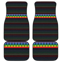 LGBT Not Today Jesus Car Mats Rainbow Christmas DT04 - Wonder Print Shop