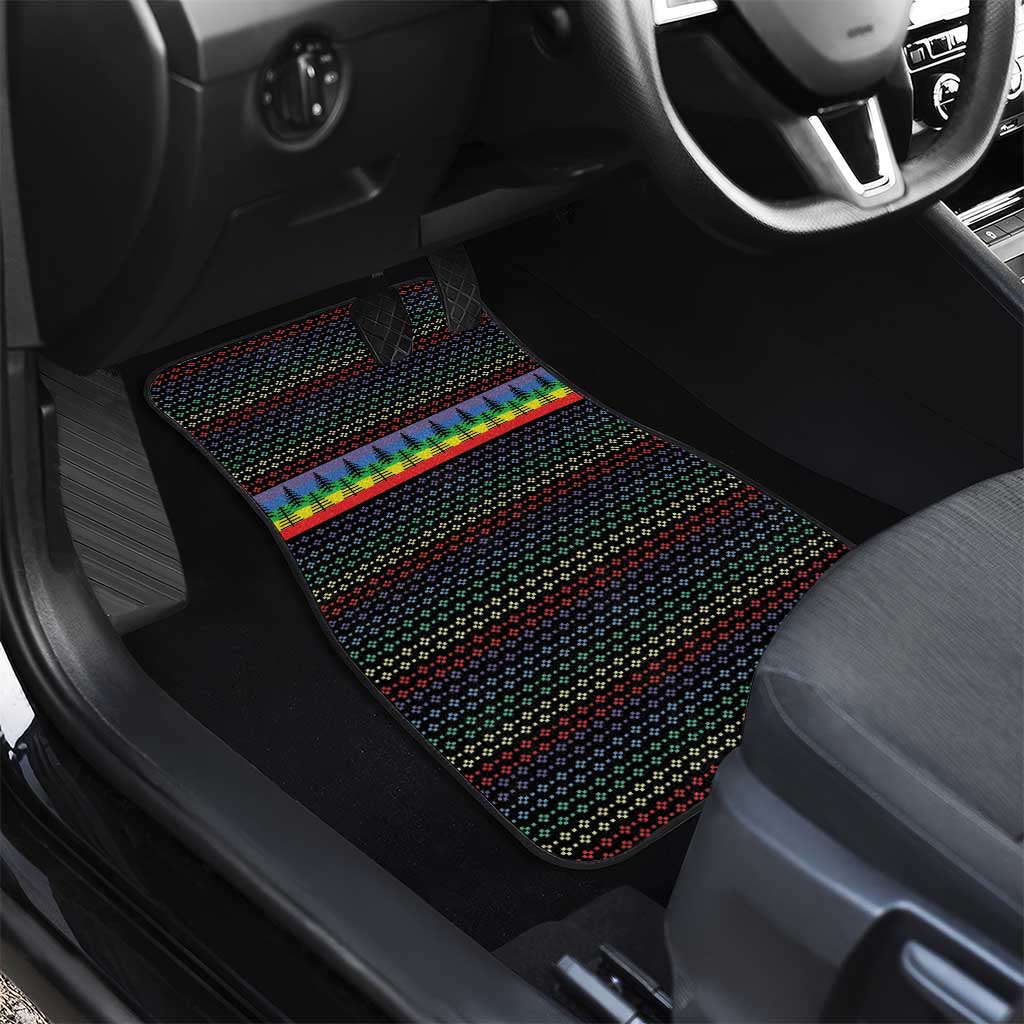 LGBT Not Today Jesus Car Mats Rainbow Christmas DT04 - Wonder Print Shop
