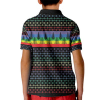 LGBT Not Today Jesus Kid Polo Shirt Rainbow Christmas DT04 - Wonder Print Shop