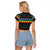 LGBT Not Today Jesus Raglan Cropped T Shirt Rainbow Christmas DT04 - Wonder Print Shop