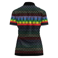 LGBT Not Today Jesus Women Polo Shirt Rainbow Christmas DT04 - Wonder Print Shop