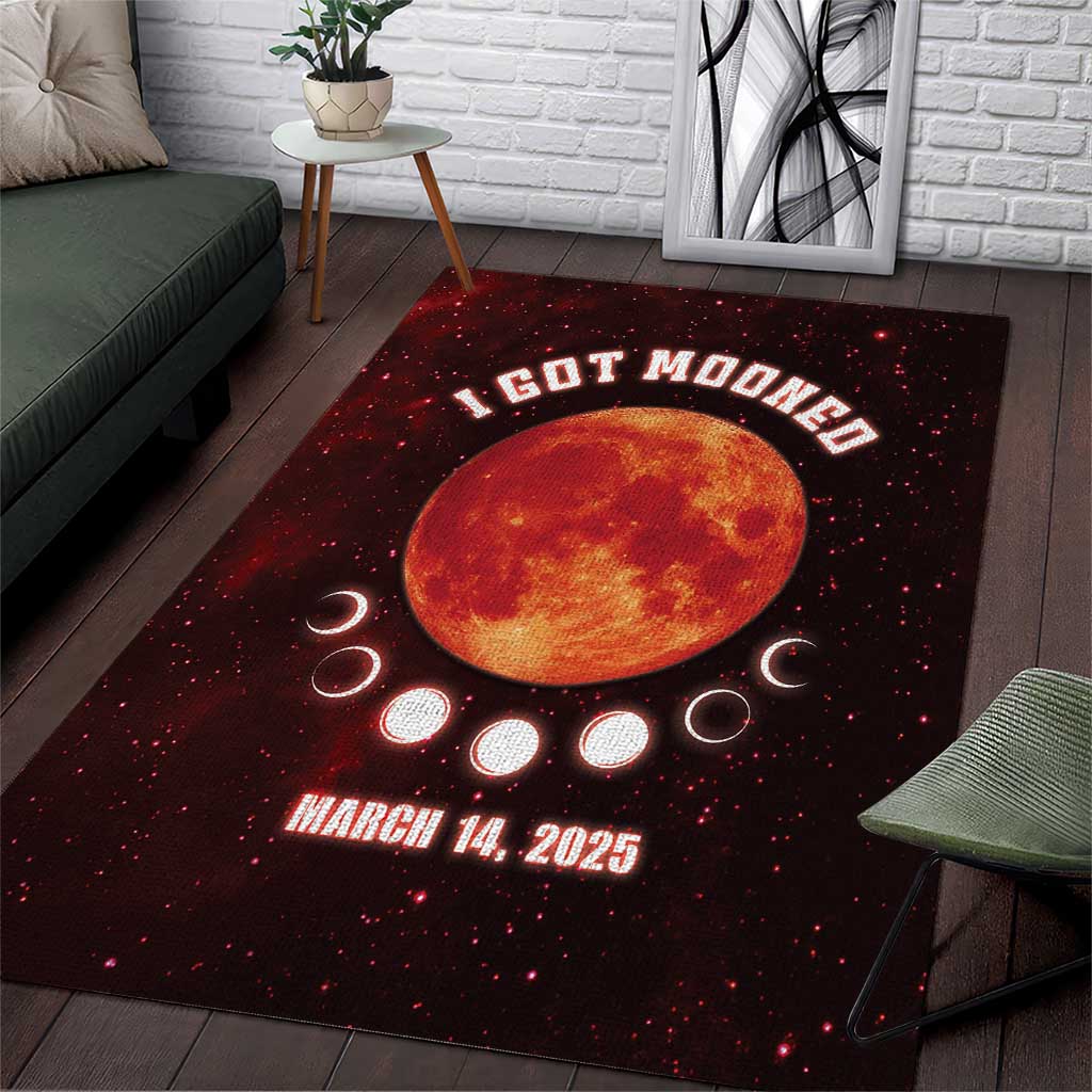 Blood Moon 2025 Area Rug Total Lunar Eclipse