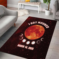 Blood Moon 2025 Area Rug Total Lunar Eclipse