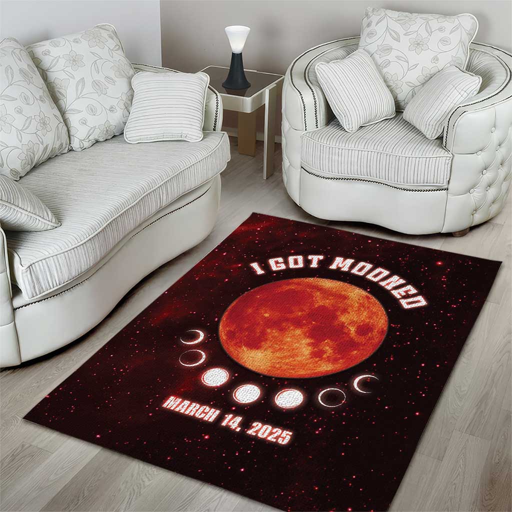 Blood Moon 2025 Area Rug Total Lunar Eclipse