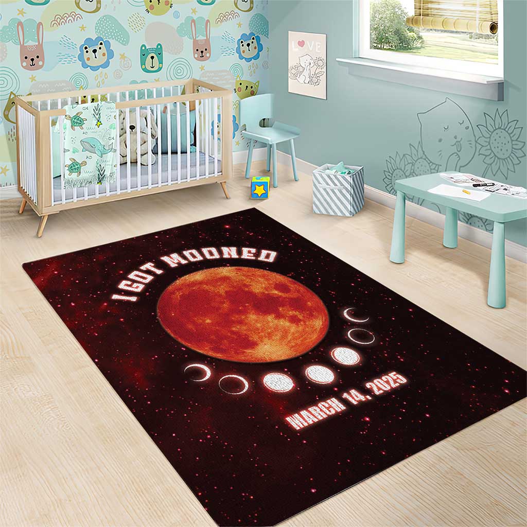 Blood Moon 2025 Area Rug Total Lunar Eclipse