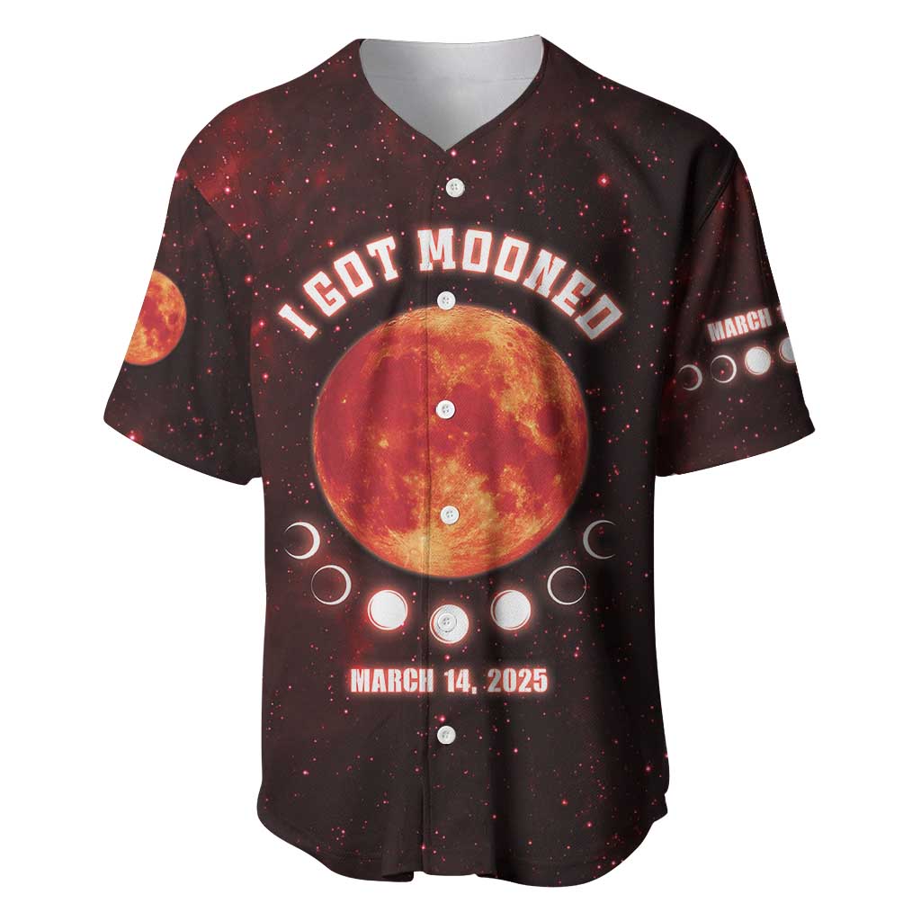 Blood Moon 2025 Baseball Jersey Total Lunar Eclipse