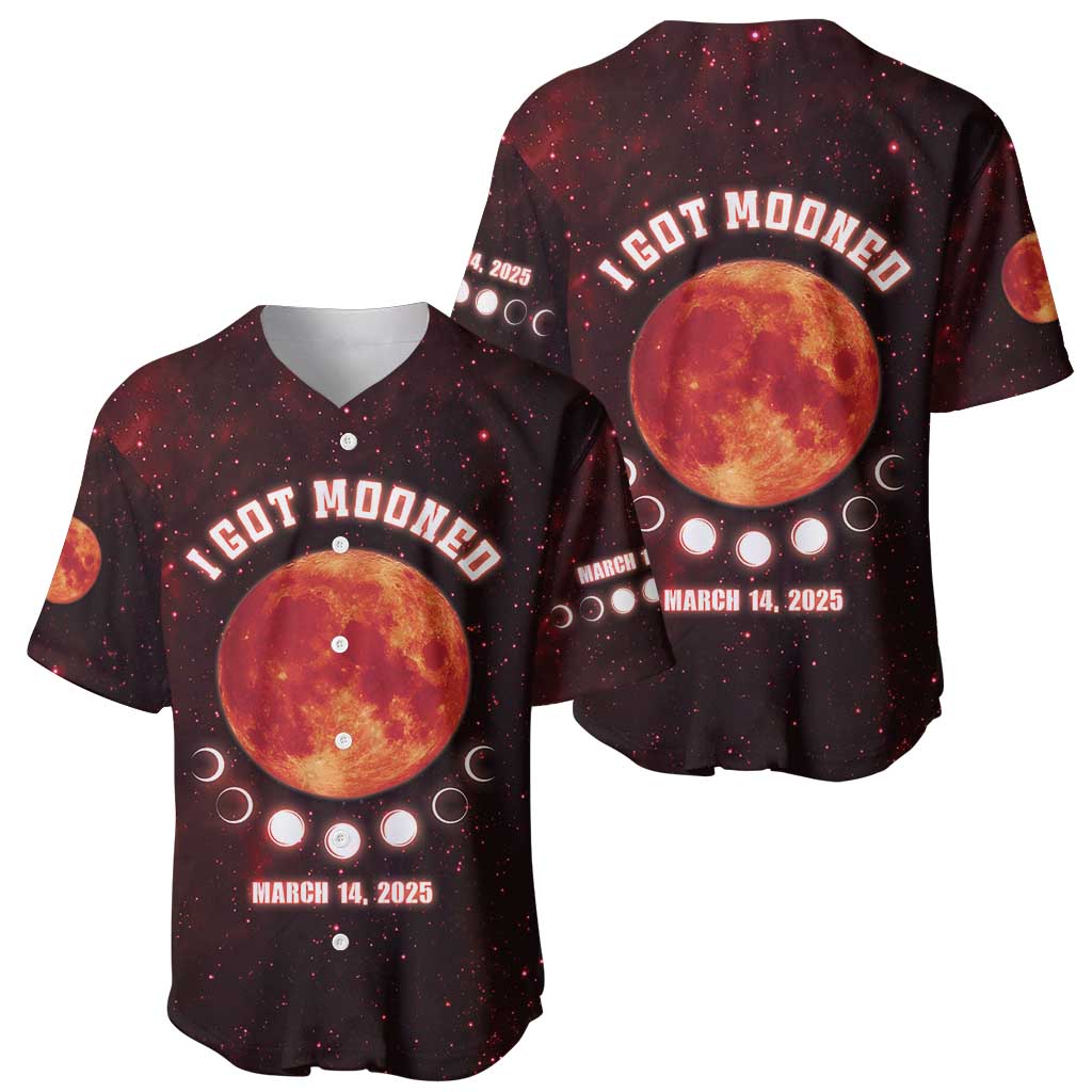Blood Moon 2025 Baseball Jersey Total Lunar Eclipse