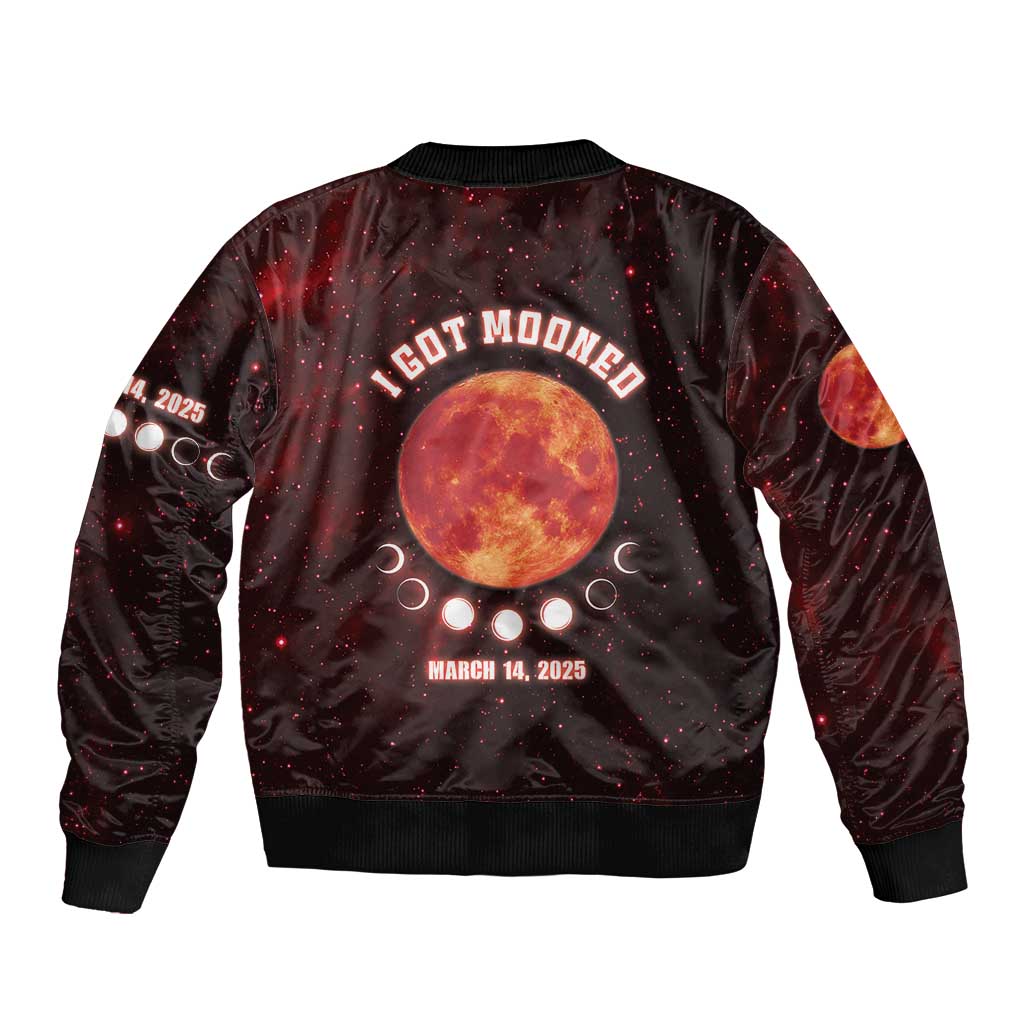 Blood Moon 2025 Bomber Jacket Total Lunar Eclipse