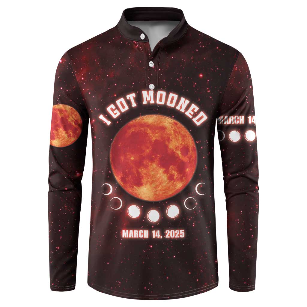 Blood Moon 2025 Button Sweatshirt Total Lunar Eclipse