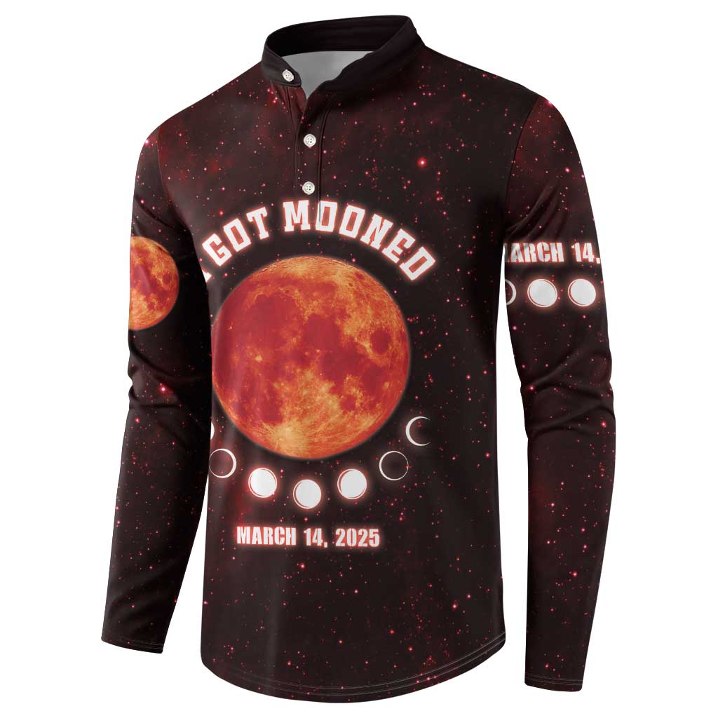Blood Moon 2025 Button Sweatshirt Total Lunar Eclipse