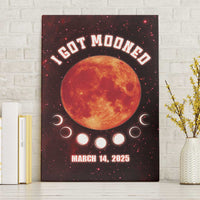 Blood Moon 2025 Canvas Wall Art Total Lunar Eclipse