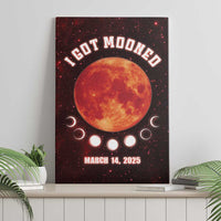 Blood Moon 2025 Canvas Wall Art Total Lunar Eclipse