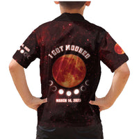 Blood Moon 2025 Family Matching Mermaid Dress and Hawaiian Shirt Total Lunar Eclipse