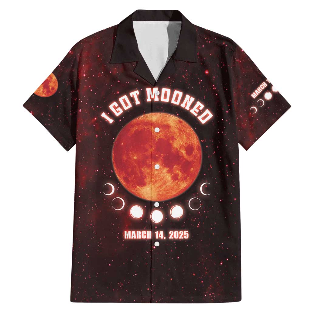 Blood Moon 2025 Family Matching Mermaid Dress and Hawaiian Shirt Total Lunar Eclipse