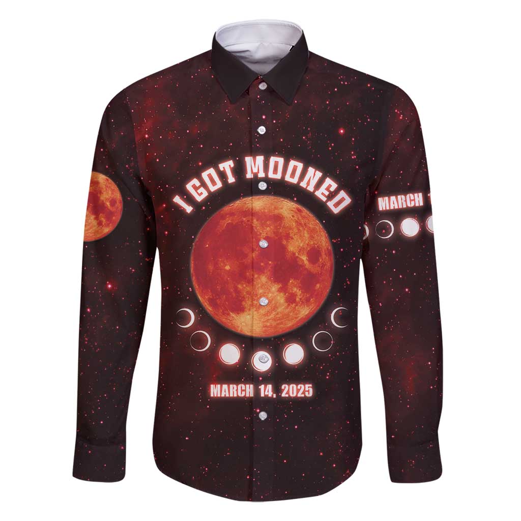 Blood Moon 2025 Family Matching Off Shoulder Maxi Dress and Hawaiian Shirt Total Lunar Eclipse