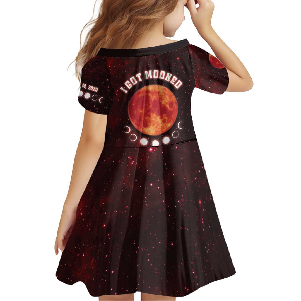 Blood Moon 2025 Family Matching Short Sleeve Bodycon Dress and Hawaiian Shirt Total Lunar Eclipse