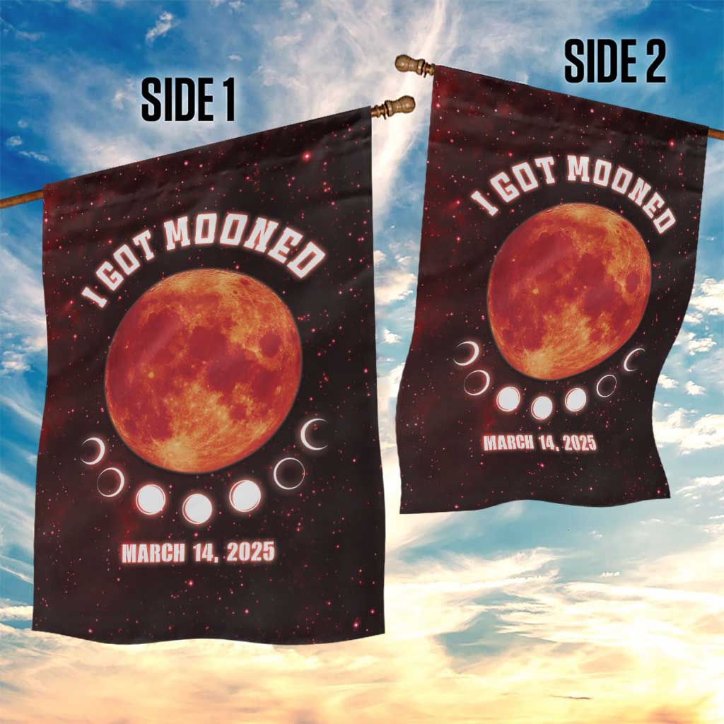 Blood Moon 2025 Garden Flag Total Lunar Eclipse