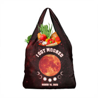 Blood Moon 2025 Grocery Bag Total Lunar Eclipse