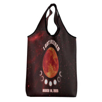 Blood Moon 2025 Grocery Bag Total Lunar Eclipse