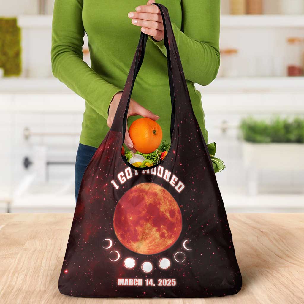 Blood Moon 2025 Grocery Bag Total Lunar Eclipse