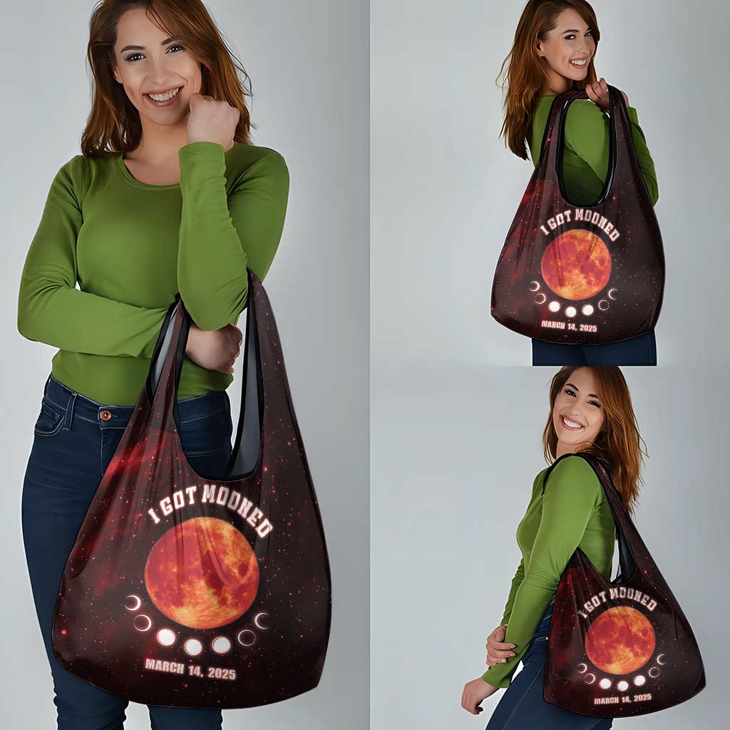 Blood Moon 2025 Grocery Bag Total Lunar Eclipse