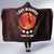 Blood Moon 2025 Hooded Blanket Total Lunar Eclipse