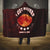 Blood Moon 2025 Hooded Blanket Total Lunar Eclipse