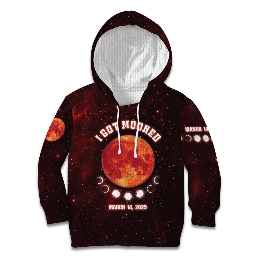 Blood Moon 2025 Kid Hoodie Total Lunar Eclipse