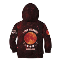 Blood Moon 2025 Kid Hoodie Total Lunar Eclipse