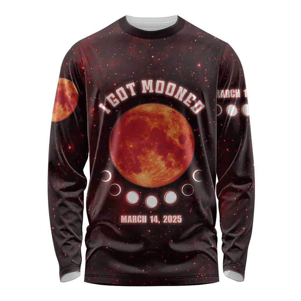 Blood Moon 2025 Long Sleeve Shirt Total Lunar Eclipse
