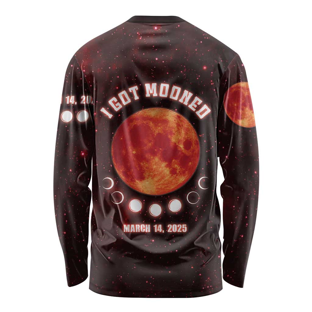 Blood Moon 2025 Long Sleeve Shirt Total Lunar Eclipse