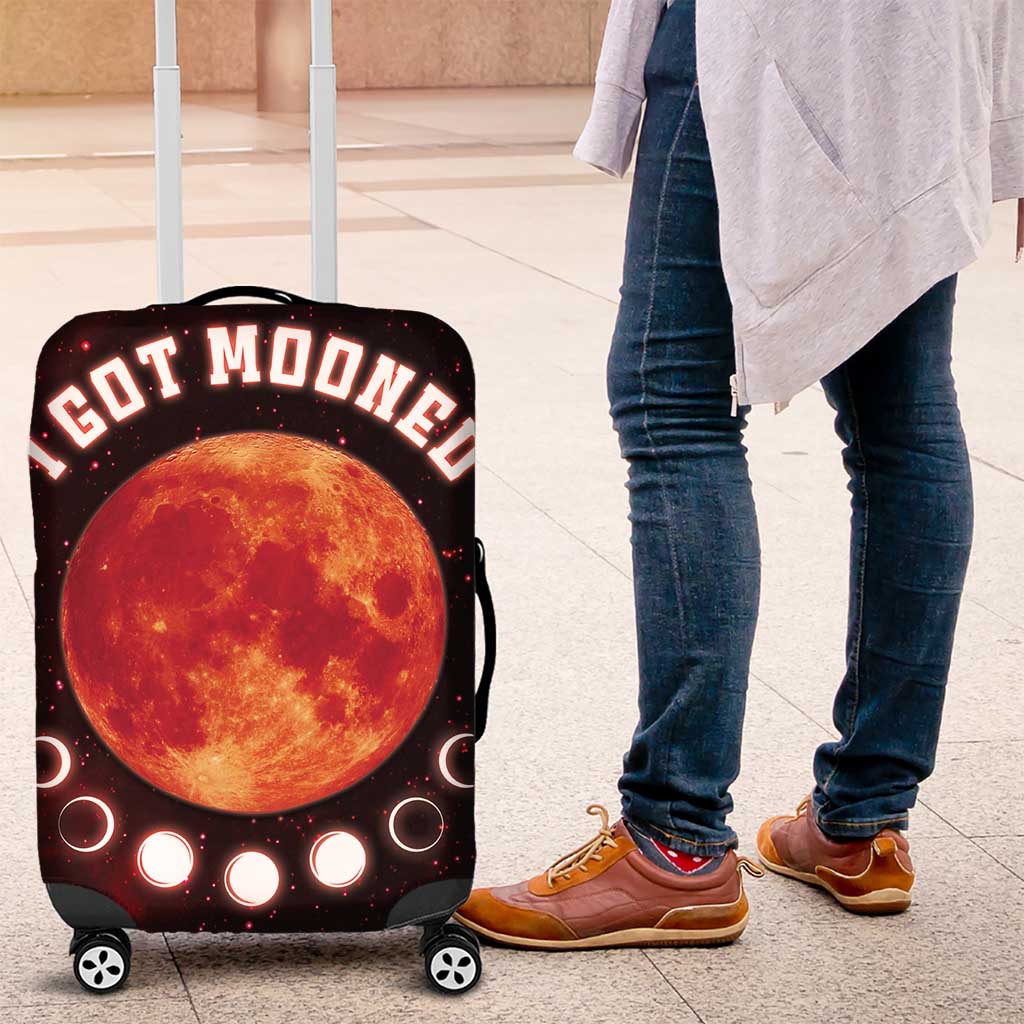 Blood Moon 2025 Luggage Cover Total Lunar Eclipse