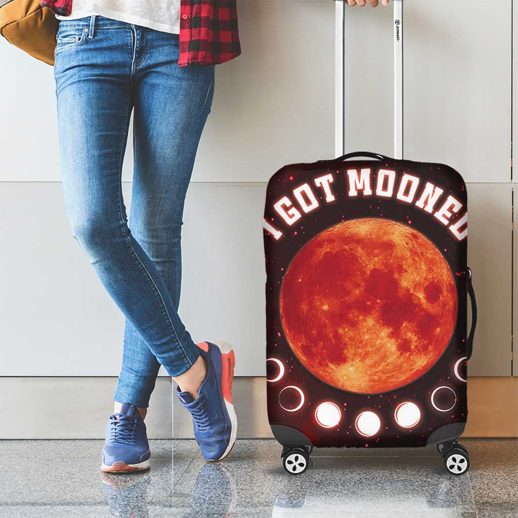 Blood Moon 2025 Luggage Cover Total Lunar Eclipse