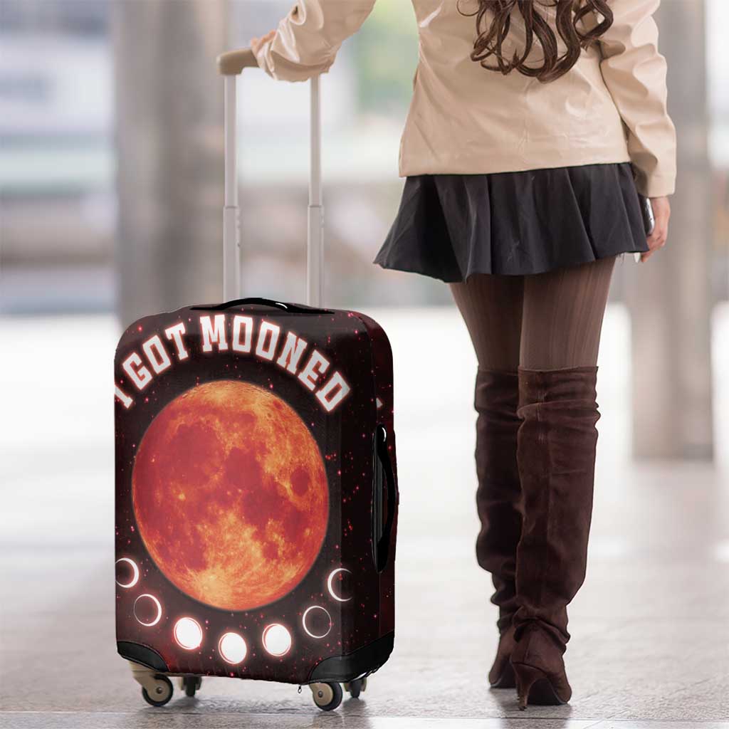 Blood Moon 2025 Luggage Cover Total Lunar Eclipse
