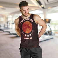 Blood Moon 2025 Men Tank Top Total Lunar Eclipse