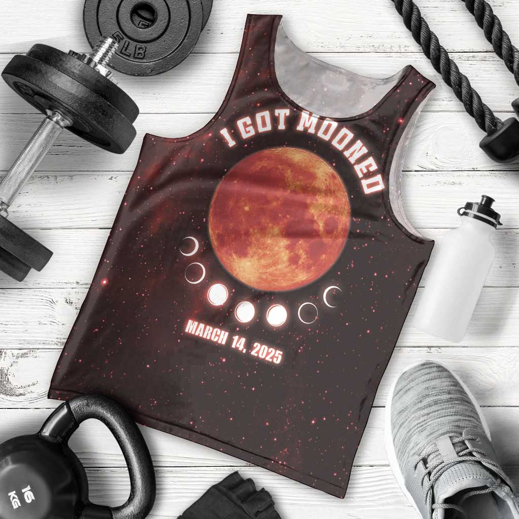 Blood Moon 2025 Men Tank Top Total Lunar Eclipse
