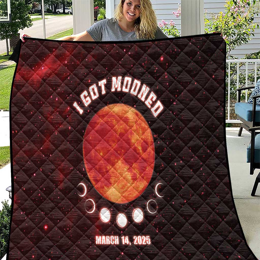 Blood Moon 2025 Quilt Total Lunar Eclipse
