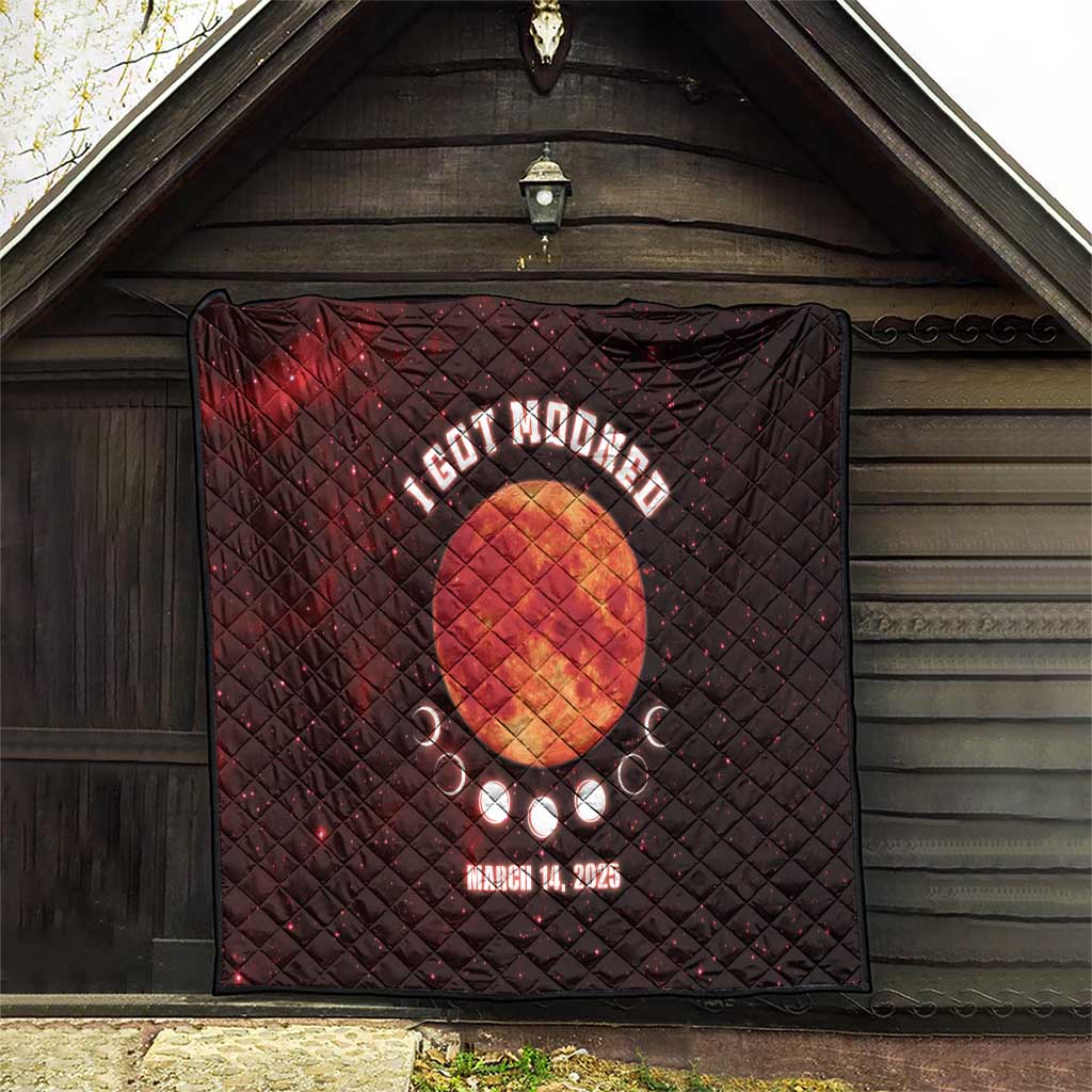 Blood Moon 2025 Quilt Total Lunar Eclipse