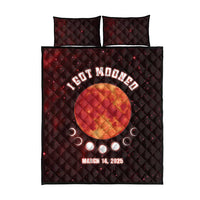 Blood Moon 2025 Quilt Bed Set Total Lunar Eclipse