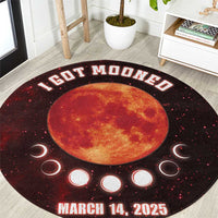 Blood Moon 2025 Round Carpet Total Lunar Eclipse