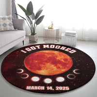 Blood Moon 2025 Round Carpet Total Lunar Eclipse