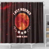 Blood Moon 2025 Shower Curtain Total Lunar Eclipse