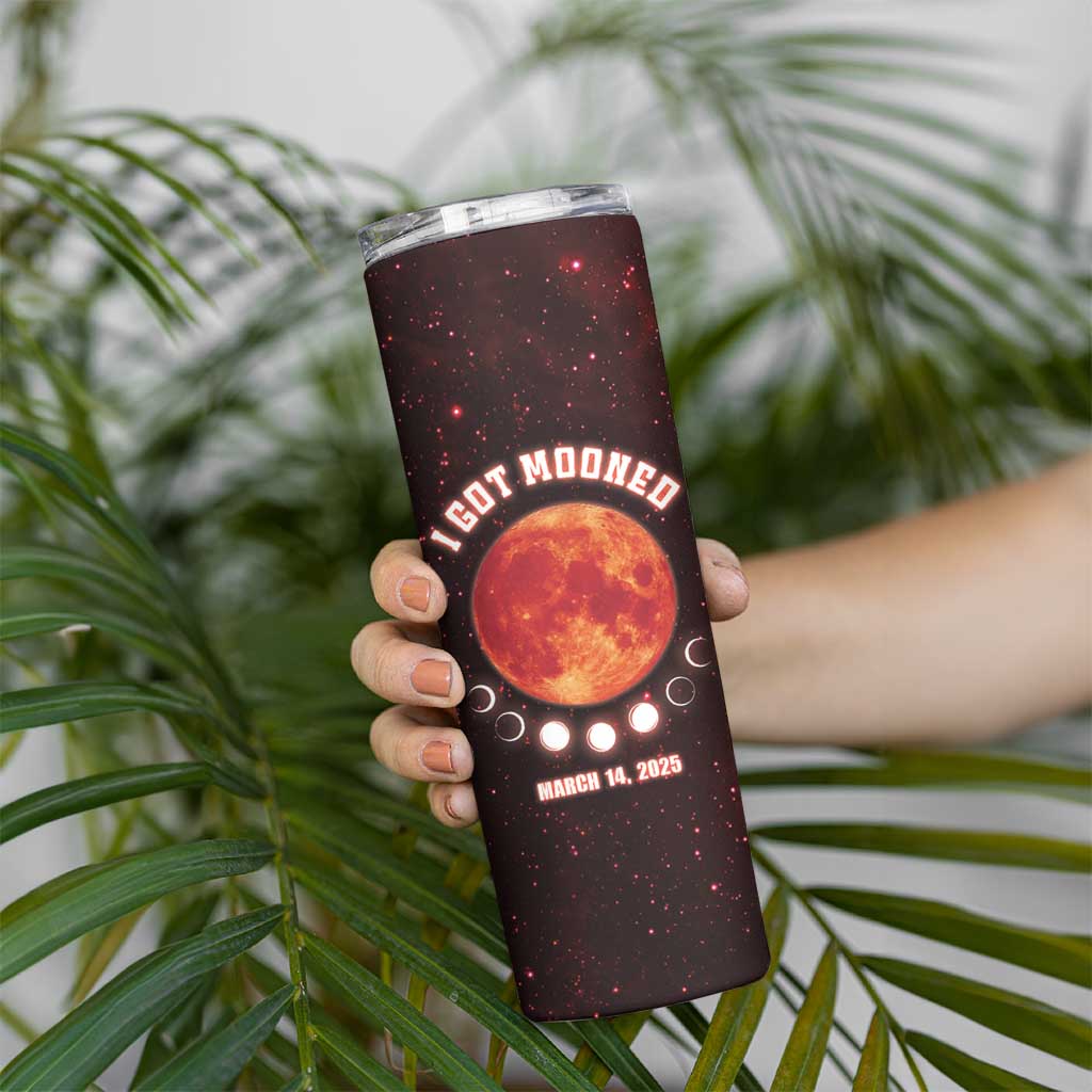 Blood Moon 2025 Skinny Tumbler Total Lunar Eclipse