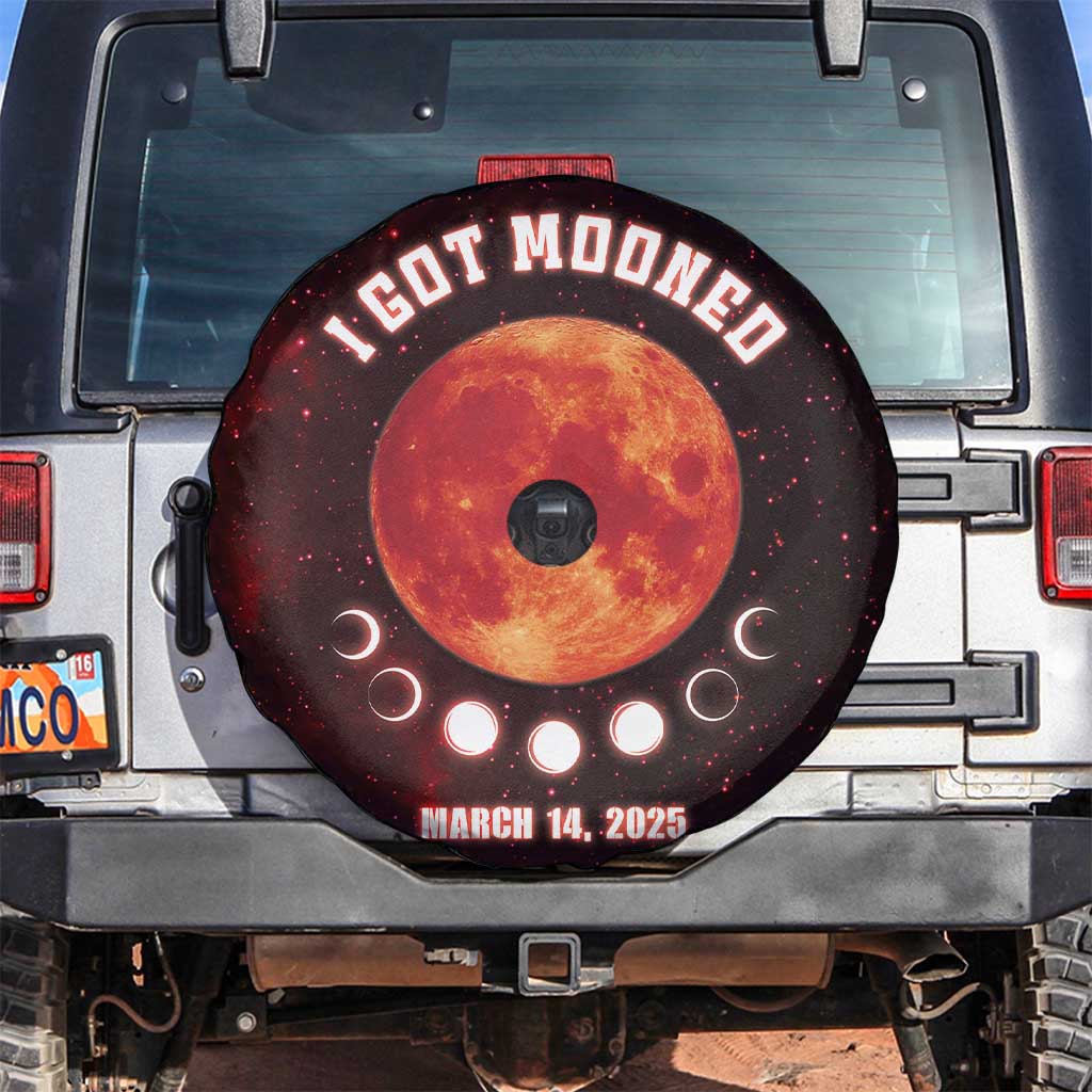 Blood Moon 2025 Spare Tire Cover Total Lunar Eclipse