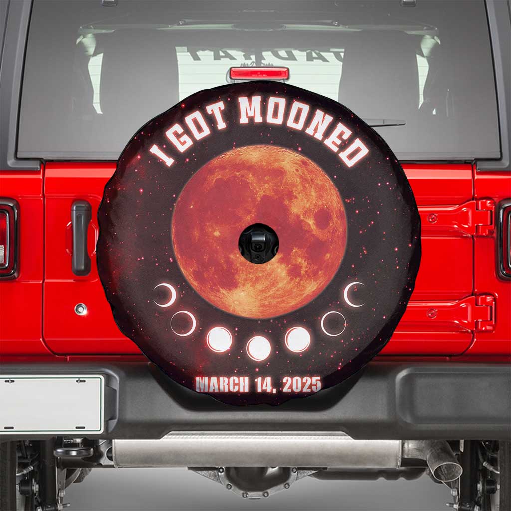 Blood Moon 2025 Spare Tire Cover Total Lunar Eclipse